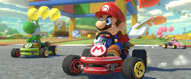 Моддер вдвое увеличил число гонщиков в Mario Kart — получилось настоящее месиво
