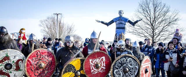 Весна близко: в Липецкой области сожгли Короля Ночи из «Игры престолов»