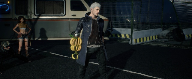 С помощью мода в Devil May Cry 5 можно получить особый Бич дьявола — банановый