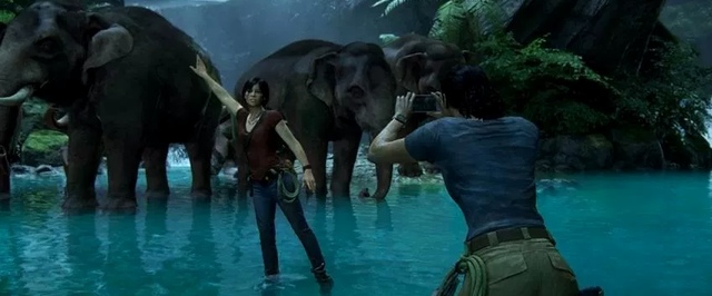 Шутка и слоновий зад: как в Uncharted The Lost Legacy появилась сцена со слонами