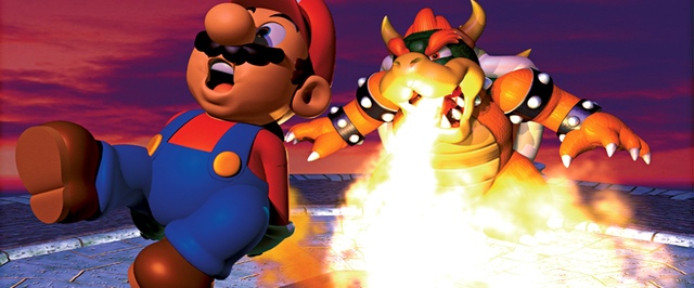 Super Mario 64 прошли, 70 часов нажимая на одну кнопку
