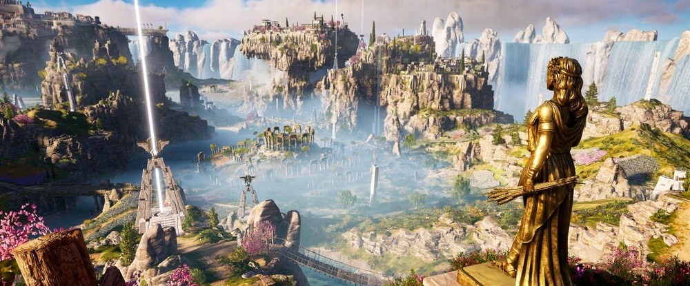 Поля Элизия: скриншоты первого мира из дополнения к Assassins Creed Odyssey