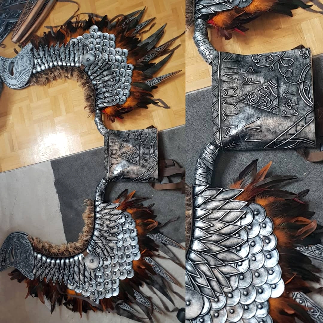 Как создавался костюм валькирии из God of War