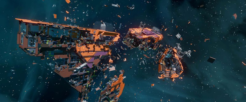 Starbase — мультиплеерная игра о проектировании (или разрушении) кораблей и изучении космоса