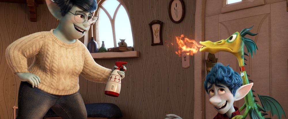 Первые кадры Onward, нового мультика Pixar про волшебный мир