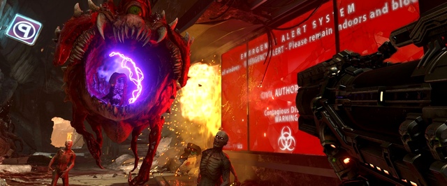 В этом году на отеле перед E3 будут гигантские баннеры Doom Eternal