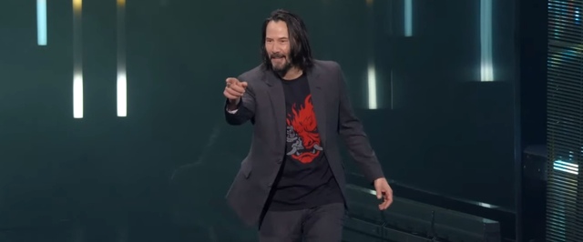 Фанат, на E3 назвавший Киану Ривза поразительным, получит в подарок коллекционку Cyberpunk 2077