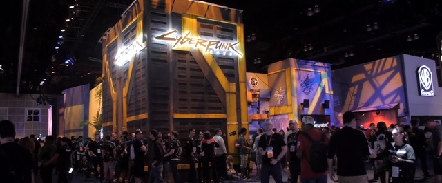 Видеоэкскурсия по публичному стенду Cyberpunk 2077 на E3