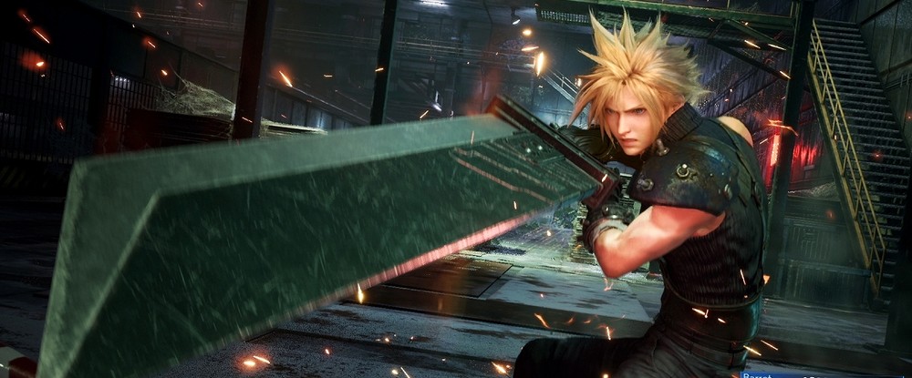 Битвы и прогулки по городу на скриншотах ремейка Final Fantasy VII