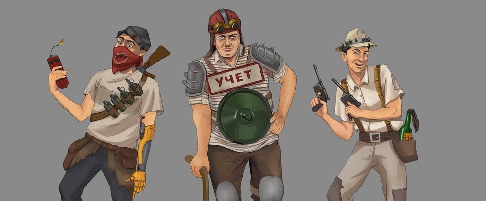 Трус, Балбес, бабушка-снайпер и другие персонажи советского Fallout