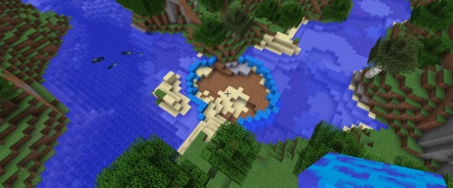 В Minecraft создали губку, способную впитать океан
