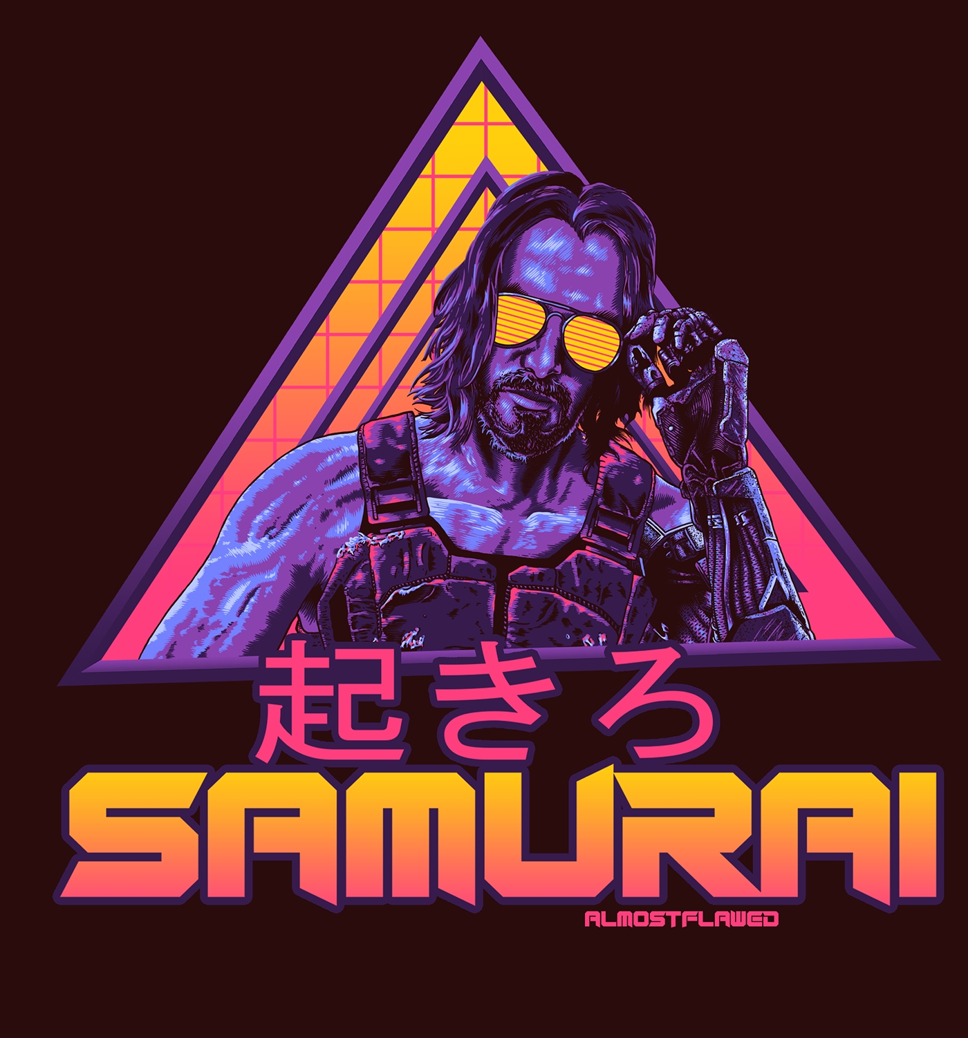 Samurai логотип cyberpunk фото 79