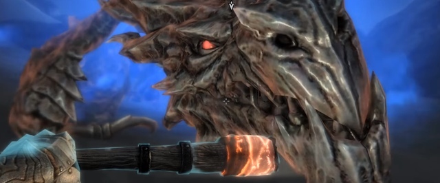 The Elder Scrolls V Skyrim прошли с помощью факела
