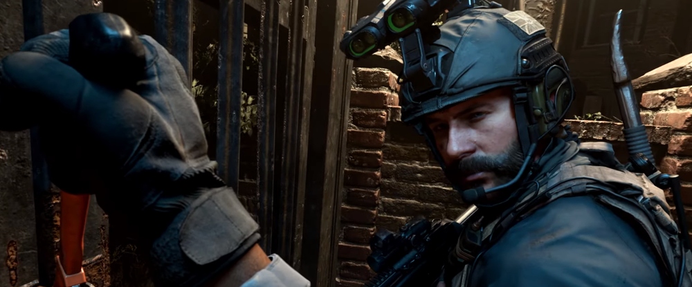 Геймплейные кадры кампании Call of Duty Modern Warfare с трассировкой лучей