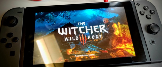 Фото: The Witcher 3 на Nintendo Switch