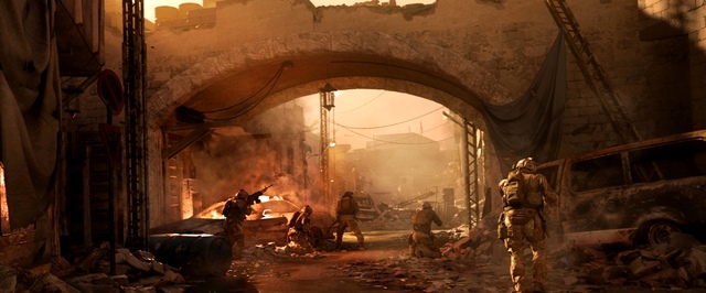 Геймплей Call of Duty Modern Warfare с включенной трассировкой лучей