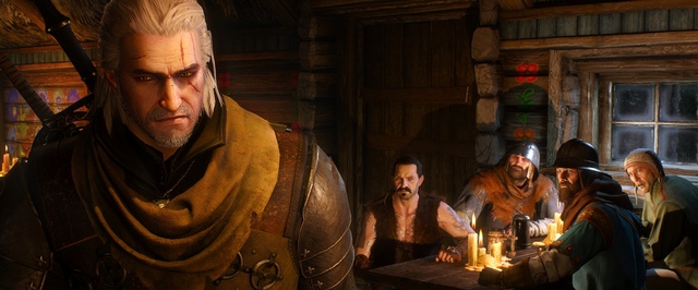 Видели баннер The Witcher у посольства Польши? Его поставил фанат, которому игра помогла победить рак