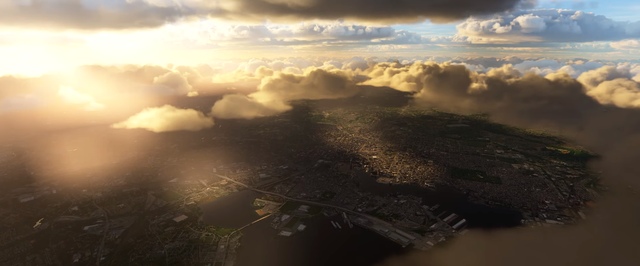 Штопор, облака, невероятный город: 2 минуты полетов в Microsoft Flight Simulator