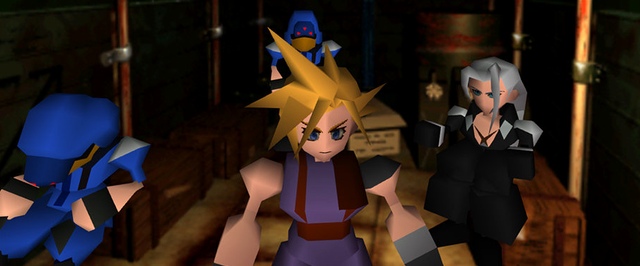Square Enix выпустит классические — полигональные — фигурки персонажей Final Fantasy VII