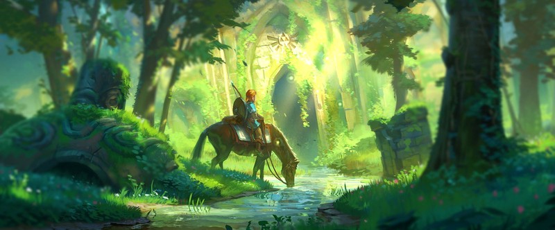 Мама фаната The Legend of Zelda вручную нарисовала огромную карту Breath of the Wild
