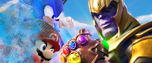 Фанаты добавили Таноса в Super Smash Bros Ultimate