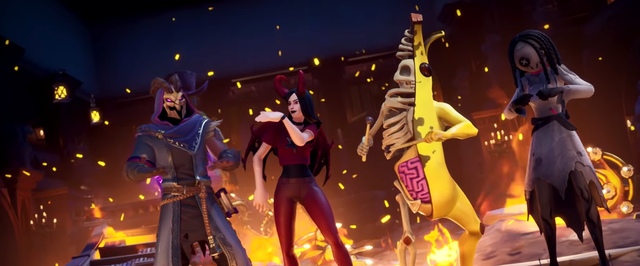 В Fortnite появился банан-скелет: стартовал хэллоуинский эвент