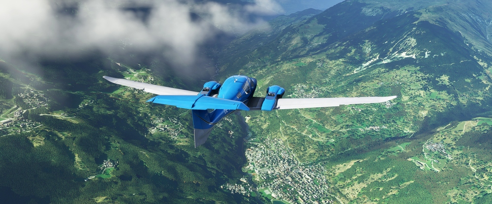 Города и долины на новых скриншотах Microsoft Flight Simulator