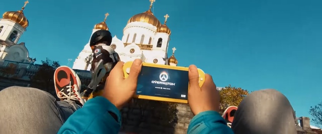 Фанатская короткометражка по Overwatch это прыжки по миру и с воздушных шаров
