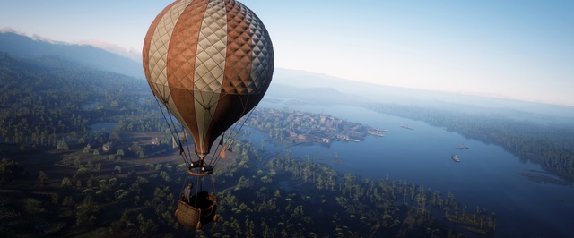 С помощью мода в Red Dead Redemption 2 можно полетать на воздушном шаре
