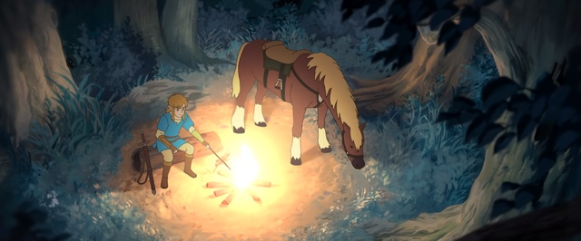 Корейские художники превратили The Legend of Zelda Breath of the Wild в аниме