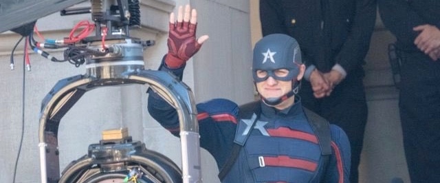 Фото: новый Капитан Америка на съемках «Сокола и Зимнего Солдата»