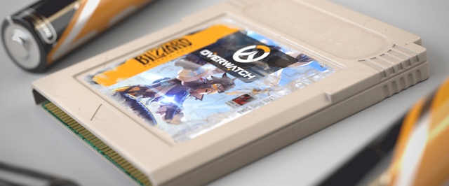 Художник Blizzard нарисовал реалистичный Game Boy в стиле Overwatch
