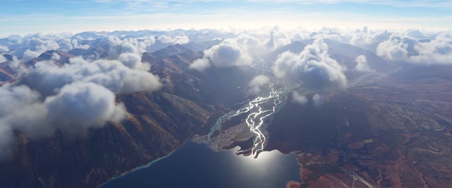 Множество красивых фрагментов геймплея Microsoft Flight Simulator