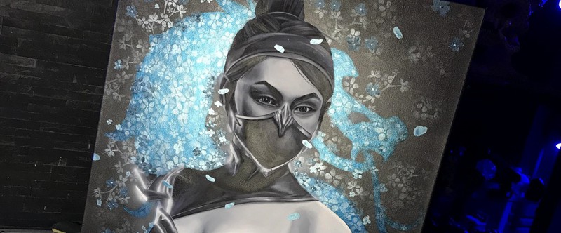 Фанат-художник пишет картины с героями Mortal Kombat, «Мандалорца» и киновселенной Marvel