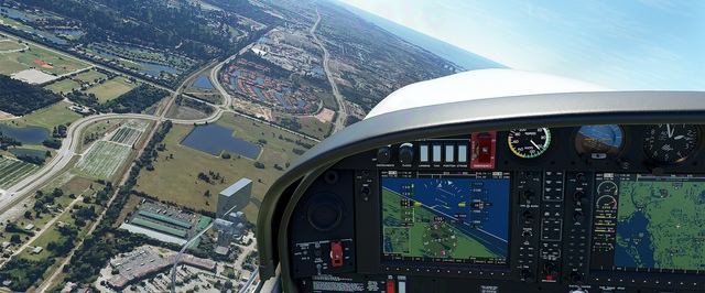 Фото: полеты в Microsoft Flight Simulator над городами