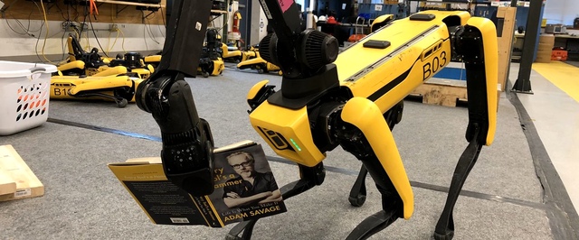 Адам Сэвидж сделал из робота Boston Dynamics извозчика