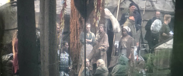 Фото: эльфийский лагерь, Йеннифер и нормальные доспехи на съемках «Ведьмака»