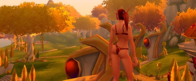 В World of Warcraft нашли холм в виде симпатичного зада