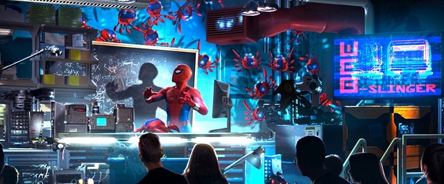 Аниматроник и VR: как в «Диснейленде» устроят битву Человека-паука с роботами