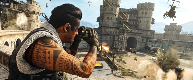 В Call of Duty Warzone нашли графический глитч, напоминающий черную дыру