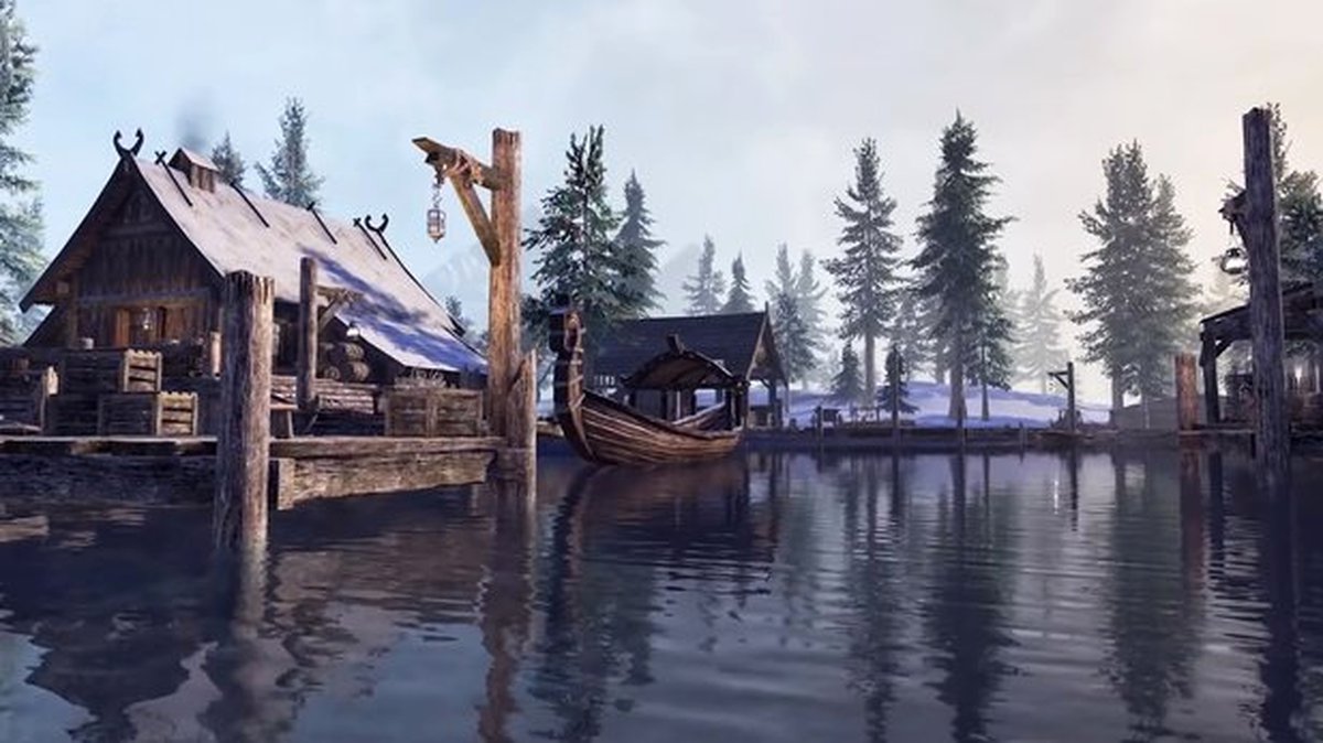 Как в The Elder Scrolls Online выглядят места из Skyrim