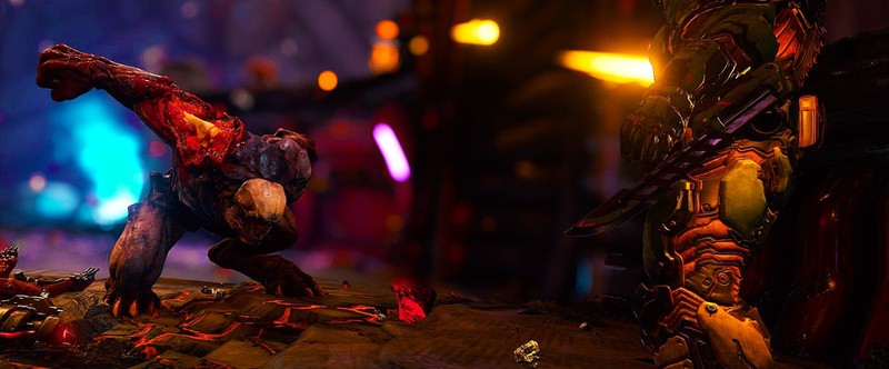 В Doom Eternal есть скорострельный пистолет — и чит, взрывающий всех врагов
