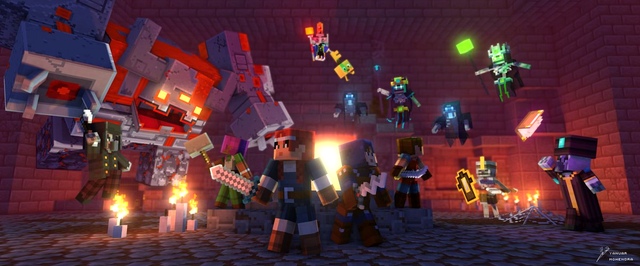 Minecraft Dungeons выйдет 26 мая — на месяц позже, чем планировалось