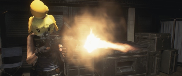 «Джилл — фанат»: в ремейке Resident Evil 3 на Джилл надели маску Изабель из Animal Crossing