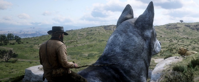 В Red Dead Redemption 2 добавили огромных верховых волков и кабанов