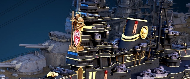 В World of Warships появятся корабли в стиле Warhammer 40.000