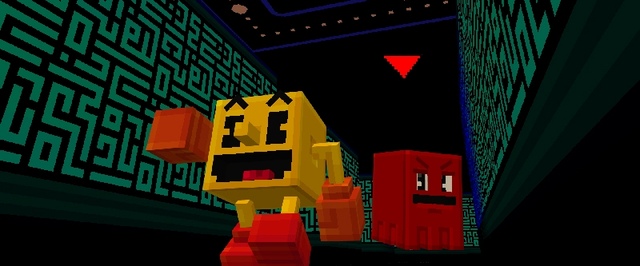 К юбилею Pac-Man его добавили в Minecraft