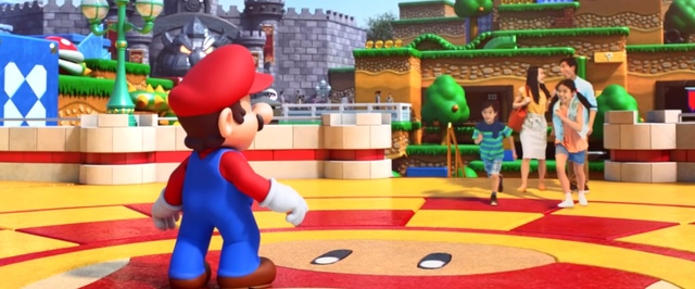 Фото: почти готовый парк развлечений Nintendo в Японии