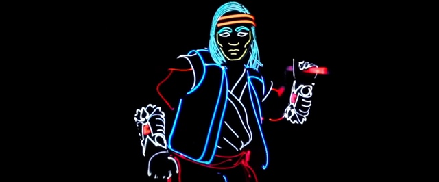 Украинская группа Light Balance устроила световое шоу к выходу Mortal Kombat 11 Aftermath