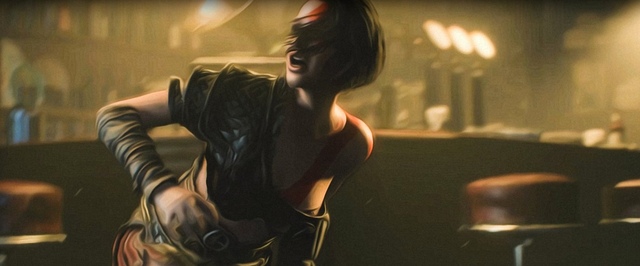 Художник превратил Джилл Валентайн в Кратоса — а затем добавил ее в Resident Evil 3